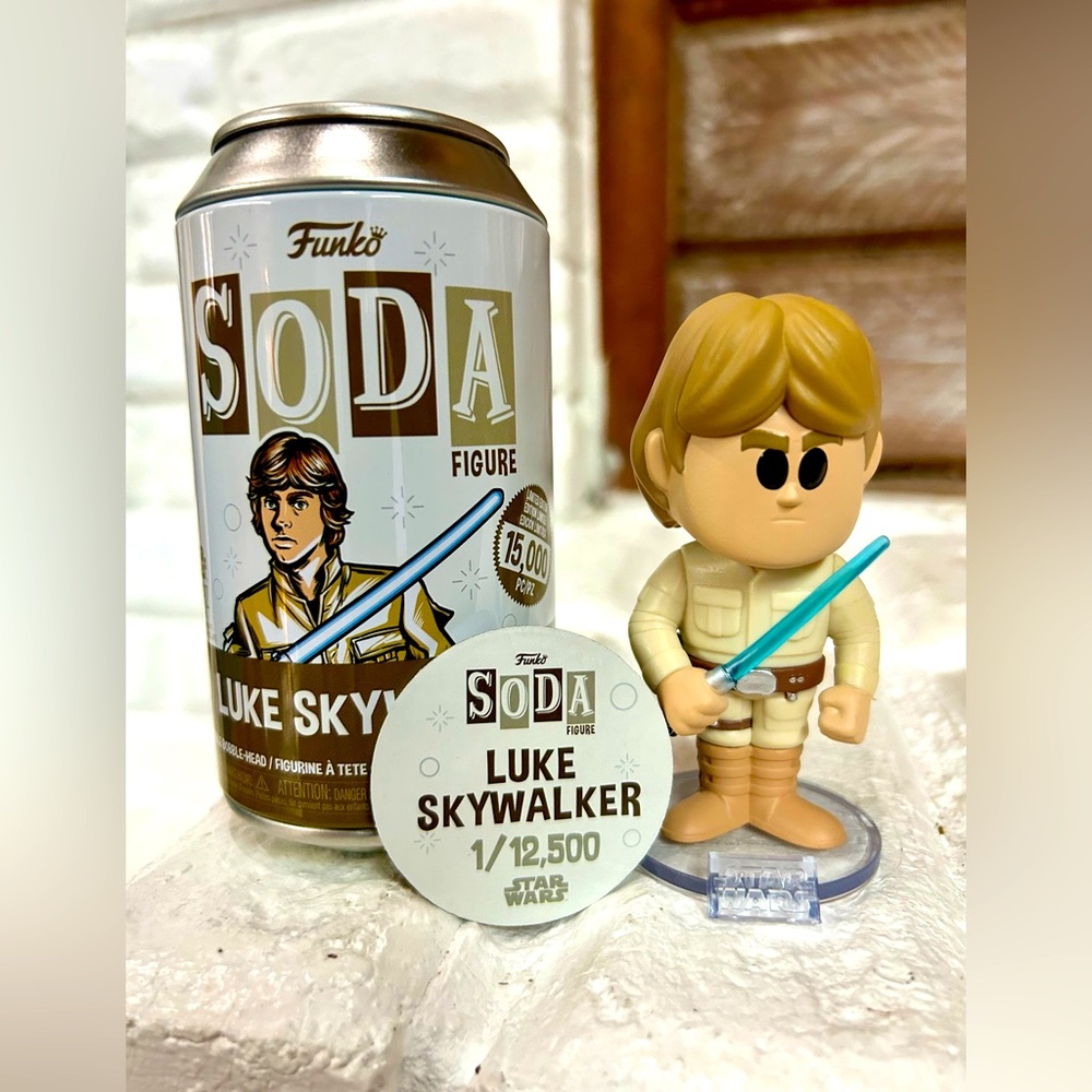 Luke Skywalker Funko Soda